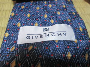 ジバンシイ GIVENCHY イタリア製ネクタイ シルク100% 