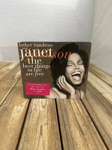 24 CD luther vandross and janet the best things in life are free 洋楽 音楽