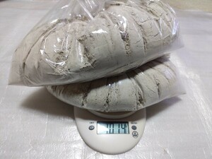 火鉢の灰　約1kg　茶道具　炭手前　莨盆　手あぶり　灰　囲炉裏