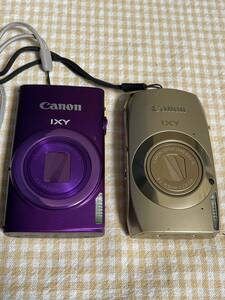 Canon IXY コンパクトデジタルカメラ full HD Wi-Fi IXY630/IXY 32S 各1台 中古
