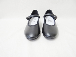 CATWORTH カットワース　新品未使用　NPS LADIES BAR SHOLE LOW HEEL SYLLABUS LEATHER　BLACK 5サイズ