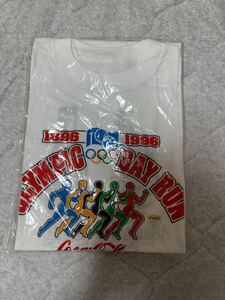 オリンピック day run 企業 半袖Tシャツ コカ・コーラ