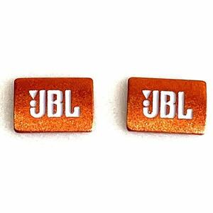 JBL スピーカー用エンブレム オレンジ (2個セット)