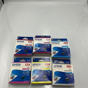 ◎（1011-1） EPSON エプソン 純正 インクカートリッジSOR-C /R/GY/M/Y 5色 6個 未開封 期限切れ