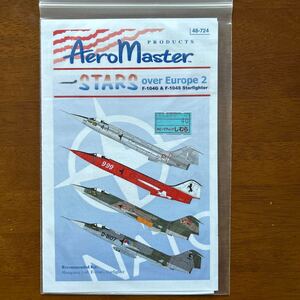 Aero Master 1/48 F-104G,F-104S,ヨーロッパ　48-724:検:ハセガワ、デカール、イタリア