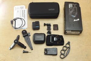 GoPro HERO11 Black mini リストマウント クリップマウント フィンガーグリップ付 GPS 防水 5.3K60P動画 送料無料