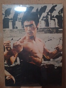 レア ポスター木製パネル 約60×84×3cm BRUCE LEE ブルース・リー 李小龍 ドラゴンへの道 猛龍過江 THE WAY OF THE DRAGON ブルースリー 