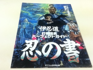 ゲーム雑誌付録 伊忍道 打倒信長 パーフェクトガイド 忍の書 POPCOM ポプコム付録