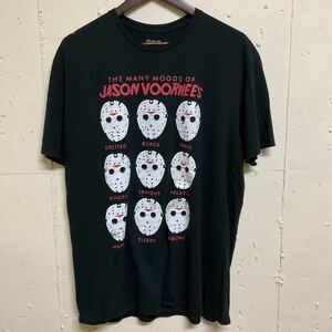 FRIDAY THE 13TH JASON VOORHEES 13日の金曜日 ジェイソン プリントTシャツ スクリーンT 古着XL