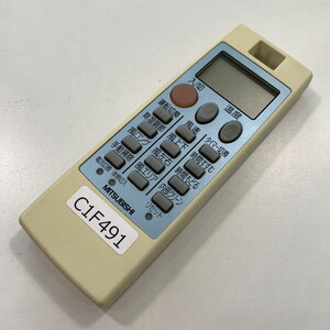 C1F491 【送料２５０円】エアコン リモコン / 三菱 MITSUBISHI NP081 動作確認済み★即発送★