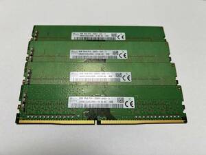 (13) 8G×4枚 計32G 中古RAM PC4-2666V SK hynix