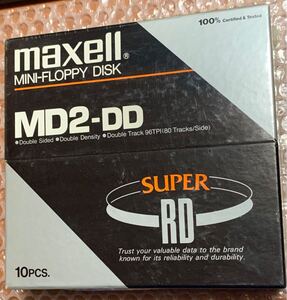 maxellミニフロッピーディスク　MD2-DD