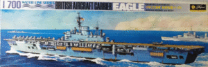 フジミ/1/700/ウォーターラインシリーズNO.124/イギリス海軍航空母艦イーグル/未組立品