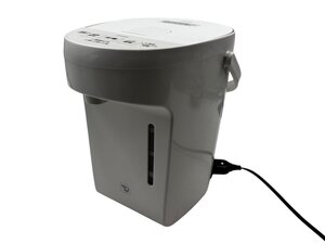 美品 ZOJIRUSHI 象印 マホービン CP-EA20 マイコン沸騰 電動ポット 2022年製 本体 家電製品 コンパクト ２L ホワイト 電動給湯