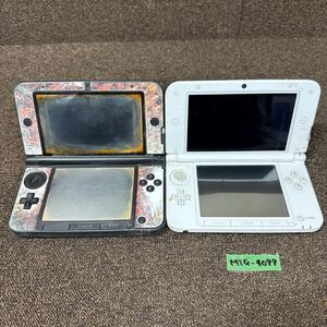 MYG-4099 激安 ゲー厶機 本体 Nintendo 3DS LL 動作未確認 2点 まとめ売り ジャンク 同梱不可