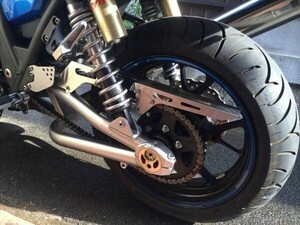 ZRX1200DAEG 　チェーンガード ステンレス ダエグ 検エンジンLED