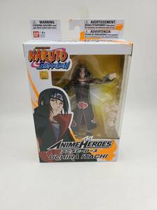 即決 新品 未開封 Naruto ナルト 疾風伝 アニメヒーローズ Anime Heroes うちはイタチ Uchiha Itachi 可動フィギュア USAバンダイ