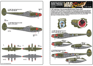 Kits-World(172247)1/72 ロッキードP-38 ライトニング