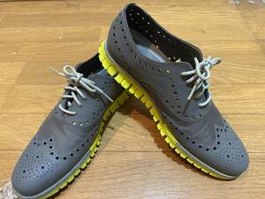 Cole Haan Zerogrand Wing Tip(美品・Size-26.5㎝・チャコールグレー)