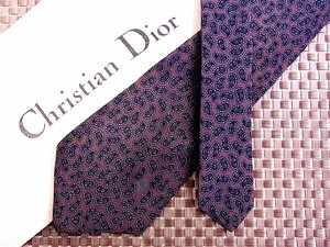 【在庫処分セール】●特売●FK0626●【Dior】ディオール【ペイズリー 柄】ネクタイ●