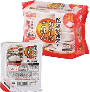 10個 アイリスオーヤマ(IRIS OHYAMA) パックご飯 国産米 100% 低温製法米 非常食 米 レトルト 180g×10