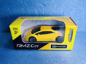 RMZ City 3995 Huracan Coupe 黄色　スポーツカー　ミニカー