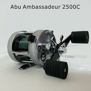 送無■程度良好【アブガルシア】エビス アンバサダー2500C Ambassadeur2500C ベイトリール オールドアブ ブロンズプレート レア 希少