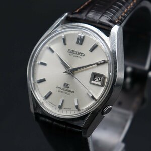 希少 OH済 GRAND SEIKO 62GS 初期型 グランドセイコー 6245-9000 Cal.6245A 自動巻き 獅子メダリオン 1966年製 デイト ベルト新品 メンズ