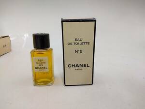 0506-0005　 未使用★シャネル(CHANEL) No.5 オードトワレ(EAU DE TOILETTE)(ボトル 19ml)