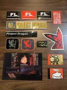 FUTURA フューチュラ STASH project dragon ステッカー シール　セット