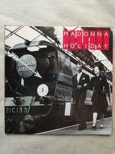 【入手困難12】Madonna Holiday Train cover UKオリジナル初版　マドンナ　ホリデイ