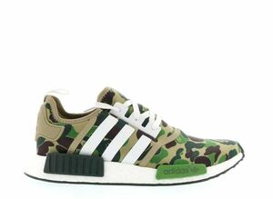 A Bathing Ape adidas NMD R1 "Olive Camo" 25cm BA7326