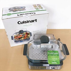 646*Cuisinart クイジナート ヘルシークッカー STM-1000J 水蒸気調理 蒸し器【未使用品】