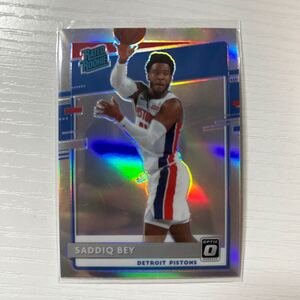 2020-21 Panini Donruss Optic Saddiq Bey silver prizm