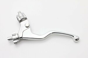 送料350円 YZ65 YZ80 YZ85 クラッチレバー/クラッチホルダー セット 銀 ワイヤー式 YZ125 YZ250 YZ250FX YZ450FX YZ426F WR250F WR400F