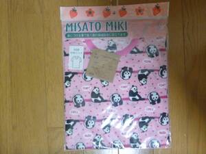 新品未使用　MISATO MIKI　パンダ柄半袖Tシャツ　100