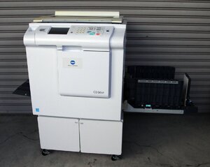 Ｋ★コニカミノルタ(KONICA MINOLTA)◇デジタル孔版印刷機 CD56dp ◇ 極少枚数！ 6,871枚 ◇インク・マスター紙◇日焼け