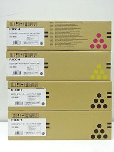 ②RICOH リコー SP トナーカートリッジ C200 ブラック×2 マゼンタ イエロー ４つセット C200