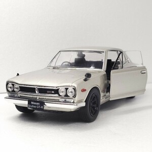 1/24 日産 スカイライン 2000 GT-R KPGC10 gtr 1970年 昭和の名車 nissan skyline スポーツグレード レトロ ドア開閉 1円〜 1円 053102