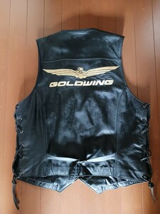 GOLDWING　革ベストゴールドウィング　XL