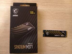 SPATIUM M371 500GB M.2 Type2280 NVMe