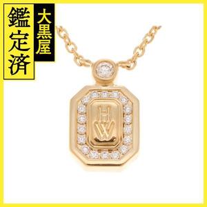 HARRY WINSTON　ハリー　ウィンストン　ネックレス　K18イエローゴールド　ダイヤモンド　約6.1g　2147300389720【432】