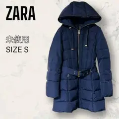 【ほぼ未使用】 ZARA フーデッド パファー ダウン ジャケット