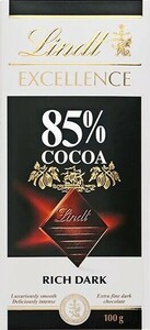 リンツ(Lindt) エクセレンス・85%カカオ 100g×4個