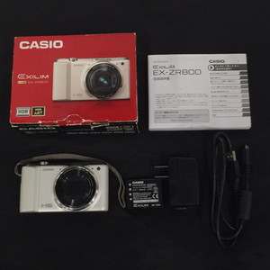 CASIO EXILIM EX-ZR800 4.5-81.0mm 1:3.5-5.9 コンパクトデジタルカメラ 光学機器