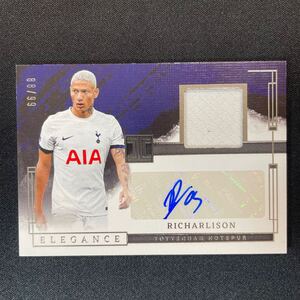 2023-24 Panini Impeccable EPL Elegance Richarlison Auto Tottenham Hotspur /99 直筆サインカード リシャルリソン