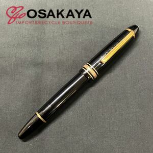 中古 MONTBLANC マイスターシュテック 146 ジャンク 筆記未確認 ブラック ゴールド 585 K14 モンブラン ペン 万年筆 筆記用具