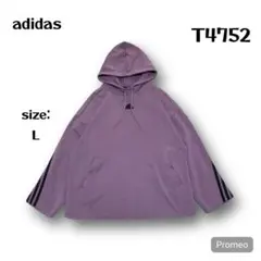 【即購入OK】adidas パーカー　サイズL パープル