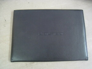 きれい No2 当時物 CELSIOR セルシオ ■ トヨタ純正 車検証・取扱説明書・整備手帳入れ ケース ■