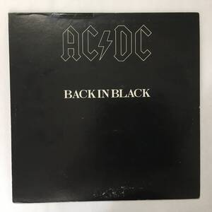 TAIWAN AC/DC BACK IN BLACK 台湾盤　RARE!!